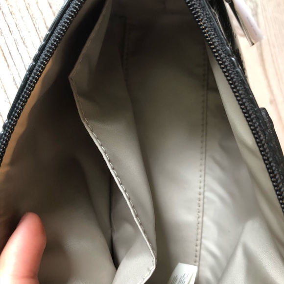 Kate Spade Little Shiloh black hearts NWT NEW - Picture 5 of 8